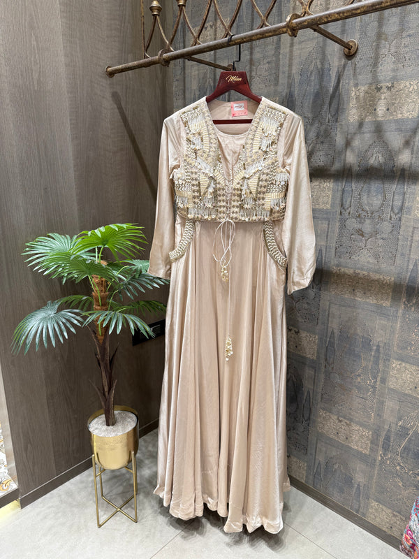 Handworked Full Length Anarkali